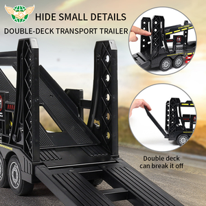 <span class=keywords><strong>Camion</strong></span> télécommandé Rc Trucks 2.4G 1:12 9CH pour enfants, jouet avec musique légère - Product Image 3