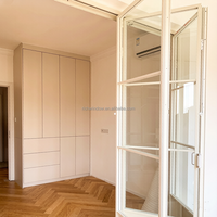 Portes Françaises en Aluminium, Portes Extérieures pour Maisons, Portes d'Entrée, Porte de Salle de Bain, Porte d'Entrée Vintage, Grille de Balcon, Cloison de Séparation