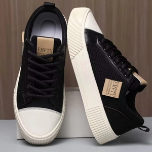 Nuevas zapatillas deportivas transpirables de primavera para hombre, de corte bajo, con suela de goma gruesa, parte superior de malla ligera, para deportes al aire libre. - Product Image 5