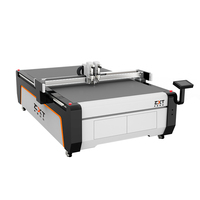 Zxt Golfkarton Vinyl Vibrerende Mes Snijmachine Verpakking Cutter Pvc Board Flatbed Snijmachine