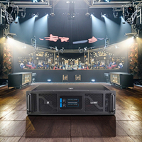 Amplificateur de puissance professionnel TB LA-1600 1600W-20000W, impédance 8 ohms, réponse en fréquence 20Hz-20kHz, 2 canaux, aluminium