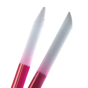 Lime à ongles en verre givré double face pour manucure et pédicure, outil de repousse et de suppression des cuticules - Product Image 4