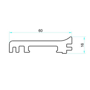 Moulures murales en PVC de haute qualité, <span class=keywords><strong>plinthes</strong></span> en WPC, imperméables, autocollantes, résistantes à la moisissure, pour cuisine et salle de bain - Product Image 4
