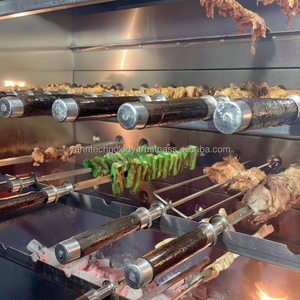 Parrilla de Gas para Kebab de Acero Inoxidable de Alta Calidad, Fácil de Operar, Automática, de 21 Espadas, para Uso Comercial - Product Image 1