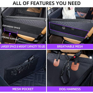 Großhandel individuelles robustes abrasionsresistentes Hundebett für Rücksitz im Auto, Autobett für Hunde - Product Image 5