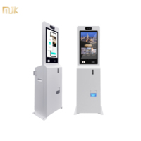 Kiosco de Pago y Reserva de Hotel con Pantalla Táctil Capacitiva de 21.5 Pulgadas, Compatible con SDK Android/Linux, para Uso en Interiores, con Reconocimiento Facial