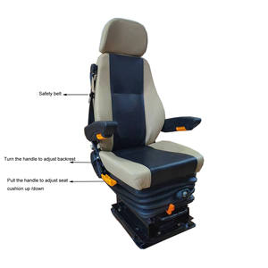 Siège conducteur confortable à suspension pneumatique A800-19 pour bus, camion, siège passager - Product Image 3