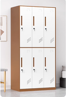 Meuble de rangement en acier inoxydable anti-poussière sur mesure pour bureau, classement de documents, présentoir de bons de commande, bibliothèque avec porte coulissante en verre