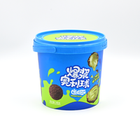 Nuevo Producto Oli Balls Matcha Mousse Sabor Chocolate 128G Textura Crujiente Sabor Dulce Caja de 16 Unidades Regalo Navideño de Alta Calidad