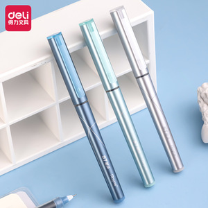 Deli Gel Pen SF105 0.5mm ST Cone Tip Office School Writing Pen Liquid Ink Plastic Body - Product Image 1