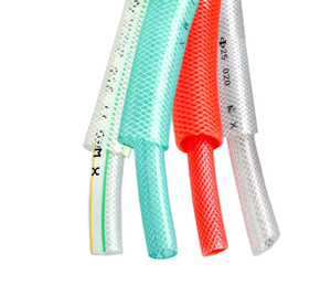 Tuyau tressé en PVC, 1/4 1/2 5/8 3/4 3 pouces, tuyau <span class=keywords><strong>de</strong></span> drainage flexible en plastique, fournitures - Product Image 1