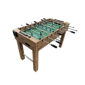 Best-seller clássico pé quadrado design madeira foosball futebol tabela 48 polegadas futebol mesa jogo