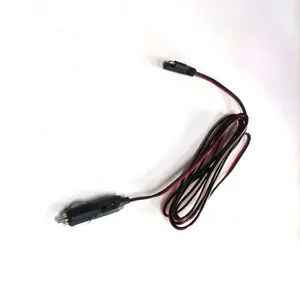 Spina a sgancio rapido 12V SAE per cavo di prolunga accendisigari per auto 16awg 2m filo nero e rosso