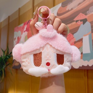Magnifique et adorable porte-clés en peluche en forme de jouet qui pleure, sac à écouteurs, décoration pendentif, ornement suspendu écologique en gros - Product Image 4