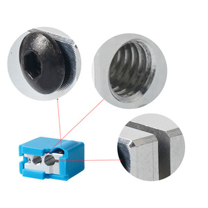 Bloque de Calentamiento de Boquilla KINGROON MK8 V5V6 con Funda de Silicona 280C, Accesorio para Impresora 3D - Product Image 2