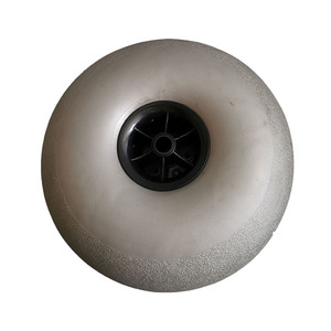 Roues de <span class=keywords><strong>ballon</strong></span> gonflable en PU pour la pêche, expédition gratuite de haute qualité, grande, 16 ", pour Surf de plage, <span class=keywords><strong>remorque</strong></span> de chariot - Product Image 2