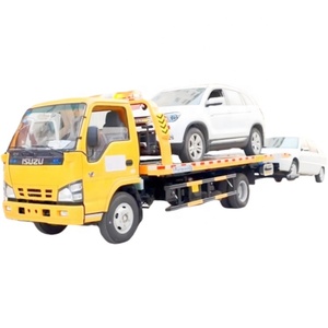 Camion de remorquage ISUZU 4*2 4*4, camion de dépannage, camion de récupération à plateau plat diesel 3t 4t 5t - Product Image 1