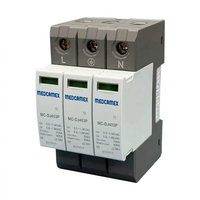 Dispositif de protection contre les surtensions Medcamex MC-DJ403P 3P 40KA T2 SPD 0,5~1,5KVAC pour système solaire basse tension, certifié IEC
