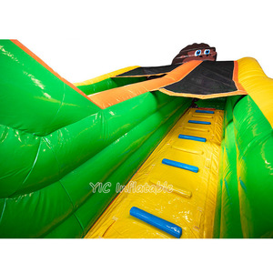 Toboggan gonflable commercial sur le thème de <span class=keywords><strong>la</strong></span> jungle gorille, toboggan géant tropical en forme de palmier pour <span class=keywords><strong>la</strong></span> location de fêtes d'enfants - Product Image 4