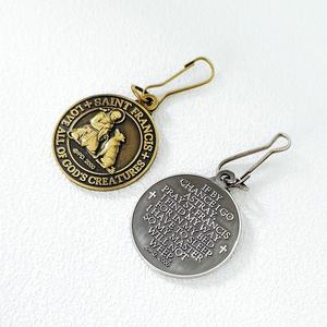 Saint-François Pet Tags Saint François bénisse protéger mes animaux de compagnie dog tags - Product Image 4