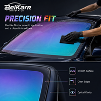 Film solaire BEIKARR PET Chameleon, coloré, 99% UVR, isolation thermique élevée, film haute définition pour pare-brise de voiture
