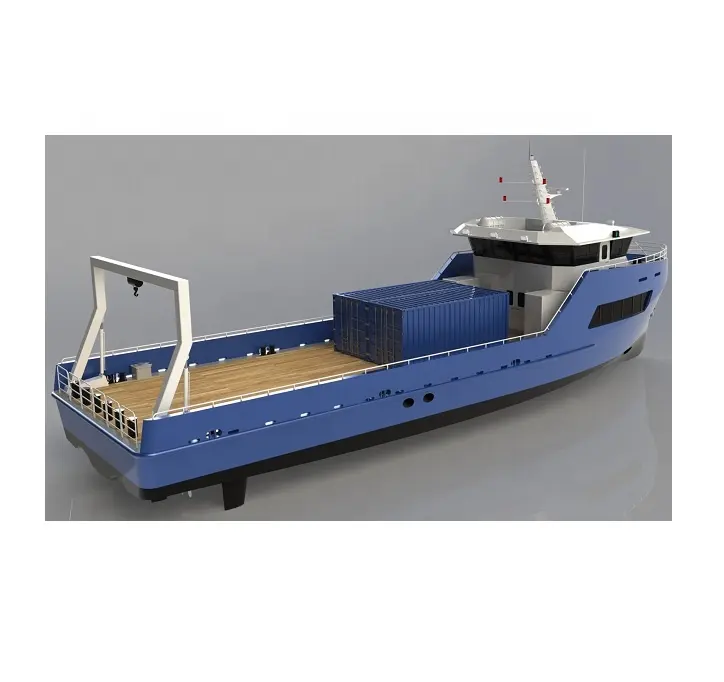 Grandsea 100ft/32m 알루미늄 보트 플랫폼 공급 선박 승무원 전송 보트 판매