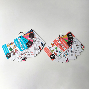 कस्टम प्रिंटिंग फ्लैशकार्ड बच्चों शैक्षिक खिलौने सीखने के पूर्वस्कूली बच्चों फ्लैश कार्ड डिजाइन बोर्ड गेम संज्ञानात्मक कार्ड - Product Image 6