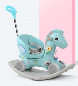 Offre Spéciale d'usine pas cher prix enfants monter sur cheval à bascule/bébé monter sur cheval à bascule avec barre de poussée - Product Image 6
