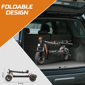 Trottinette Électrique Pliable Puissante Ruitoo RT6 pour Adultes avec Siège, Pneus Tout-Terrain, Vente en Gros Direct Usine, Offre Spéciale - Product Image 3