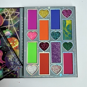 Mini 18 Couleurs <span class=keywords><strong>halloween</strong></span> Fard À Paupières Palette apprêt Étanche Cosmétique Beauté sorcière <span class=keywords><strong>Maquillage</strong></span> ensemble sombra de ojos en gros pour les enfants - Product Image 5