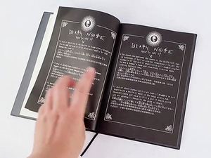 Envío Gratis: Cuaderno Death Note, Collar y Llavero, Cuadernos Grandes con Temática de Anime, Cuadernos con Logotipo Personalizado, Bloc de Notas Death Note - Product Image 5