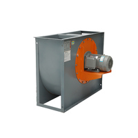 Ventilateurs centrifuges à pales courbées vers l'arrière en acier au carbone haute pression pour l'extraction des fumées de cuisine et la ventilation autonome