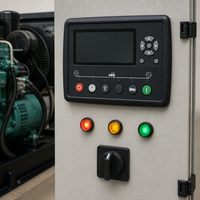 Groupe électrogène diesel à châssis ouvert de 125 kVA pour alimentation de secours d'urgence LINGGE Triphasé 380 V 60 Hz