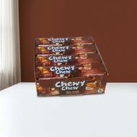 Chewy Chew Cola Flavor Gummy Candy Soda Taste Sugar Multi-Colored Individual Stick Pack Display Box Wholesale