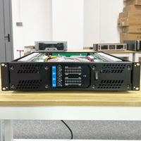 Amplificateur de puissance professionnel SIVG 2U Classe H 4 canaux 800W, son haute fidélité et clair, adapté aux fêtes, aux DJ et aux scènes