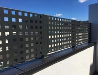 Clôture de jardin personnalisée, écran d'intimité découpé au laser, panneaux de clôture en métal découpé