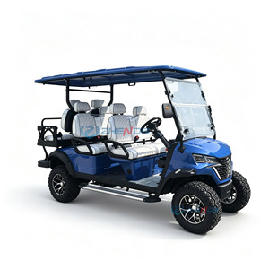 Carrito de Golf Todoterreno de 2+1 Plazas, Fabricado en Fábrica, con Motor de Gasolina de 4 Tiempos, Velocidad de 30-50 km/h, Alcance de 90 km, Certificado CE - Product Image 1