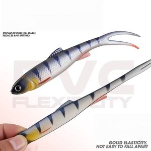 Señuelo de Pesca SNEDA de 14 cm y 11 g, Cola de Paleta de PVC Suave, <span class=keywords><strong>Cebo</strong></span> para Pesca de Atún en Alta Mar, para Pesca en Campos Petroleros del Mar de China - Product Image 2