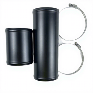 Tuyau en alliage d'aluminium pour refroidisseur intermédiaire, tube droit à 0 degré, 19 mm, 25 mm, 32 mm, 38 mm, 45 mm, 51 mm, 57 mm, 63 mm, 70 mm, 89 mm, 102 mm, longueur 76 mm - Product Image 1