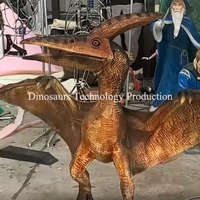 Su Parkı Animatronik Dinozor Robotu Gerçekçi Pterosaurus Modeli Satılık