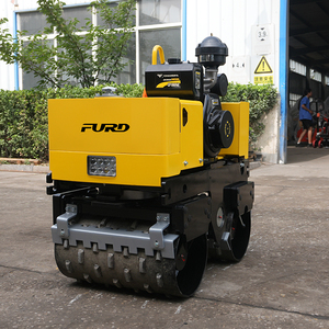 Rouleau vibratoire compact de 0,8 tonne avec moteur <span class=keywords><strong>Honda</strong></span> 9HP/13HP et système entièrement hydraulique - Product Image 4