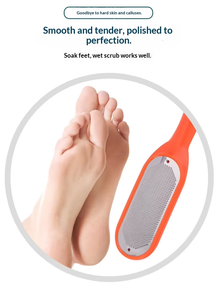 Râpe à pieds professionnelle en acier inoxydable pour éliminer les callosités, râpe à pieds pour <span class=keywords><strong>pédicure</strong></span> pour éliminer les peaux mortes et les peaux dures - Product Image 3
