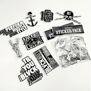 Paquete de Pegatinas Personalizadas de Vinilo Holográfico con Dibujos Animados, Resistentes al Agua, para Niños, Etiquetas Troqueladas, Pegatinas de Marca - Product Image 1