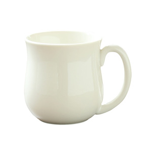 Tasse en céramique 16oz noire unie avec poignée pour boire de l'eau ou du café - Product Image 5
