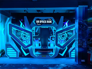 VR Tích hợp điện trò chơi trung tâm trò chơi thiết bị máy ảo đua thời gian và không gian cưỡi để bán - Product Image 5