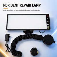Nouvelle lampe PDR 3-en-1 à ventouse pour réparation de bosses, avec 6 bandes lumineuses 3D, portable et de nivellement