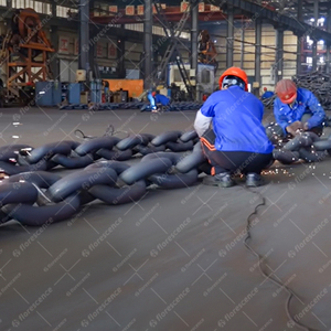 Chaîne galvanisée d'ancre de lien court de 10mm anticorrosion pour l'ancre marine de petits navires - Product Image 3