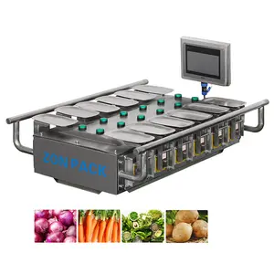 Manual weighing scales,multi head belt combination weigher for onions potato carrots