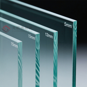 Meilleure vente en gros <span class=keywords><strong>table</strong></span> basse sans cadre en verre feuilleté salle à manger haute qualité verre trempé plat industriel salle d'école - Product Image 1