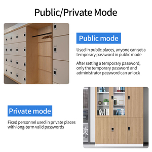 מכירה חמה ארון סיסמאות דיגיטלי נגד גניבה מנעול אלקטרוני ללא מפתח לאחסון רהיטי חדר כושר במשרד - Product Image 5